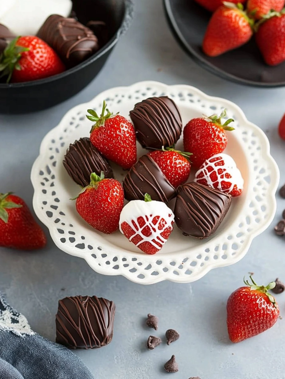 flawless chocolate covered strawberries