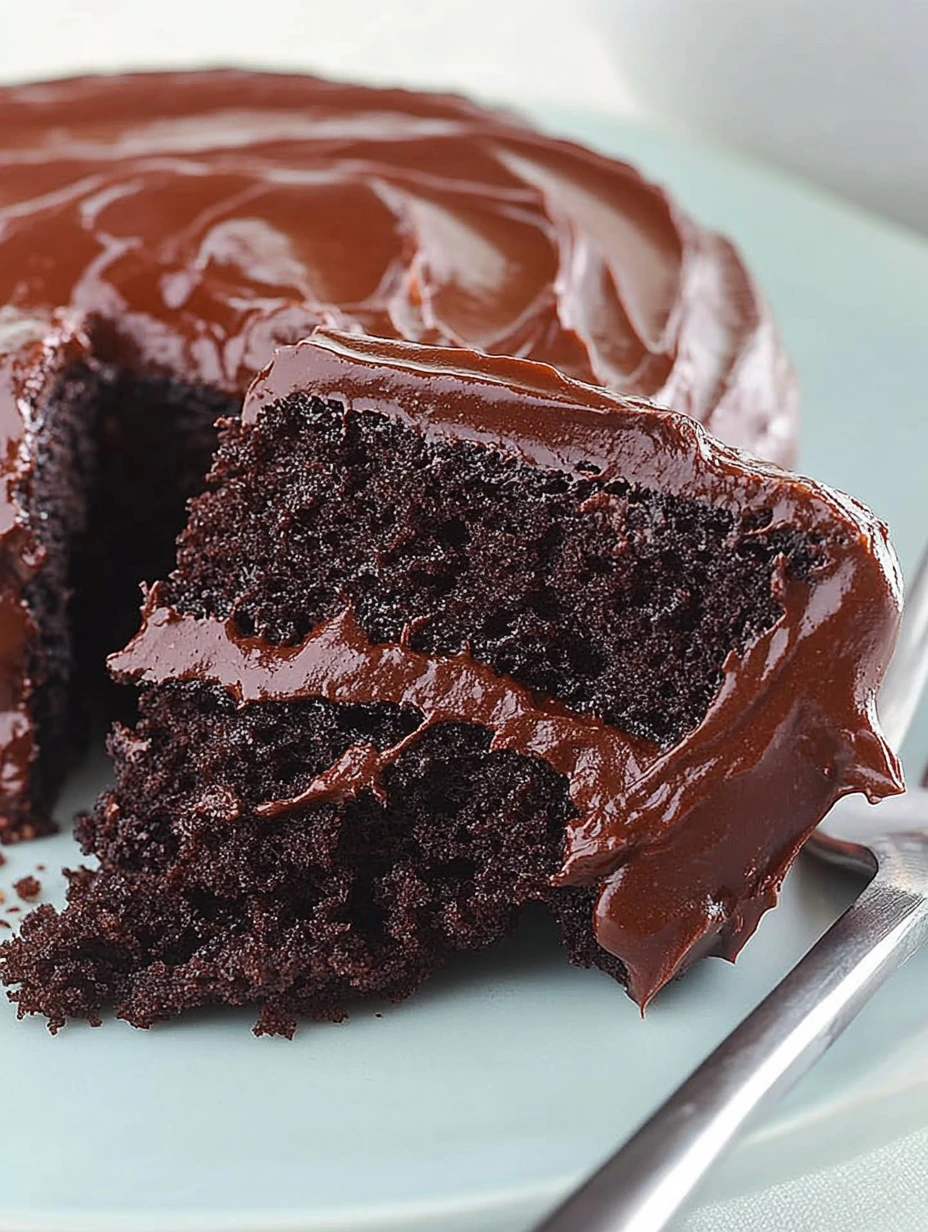 Super moist chocolate cake