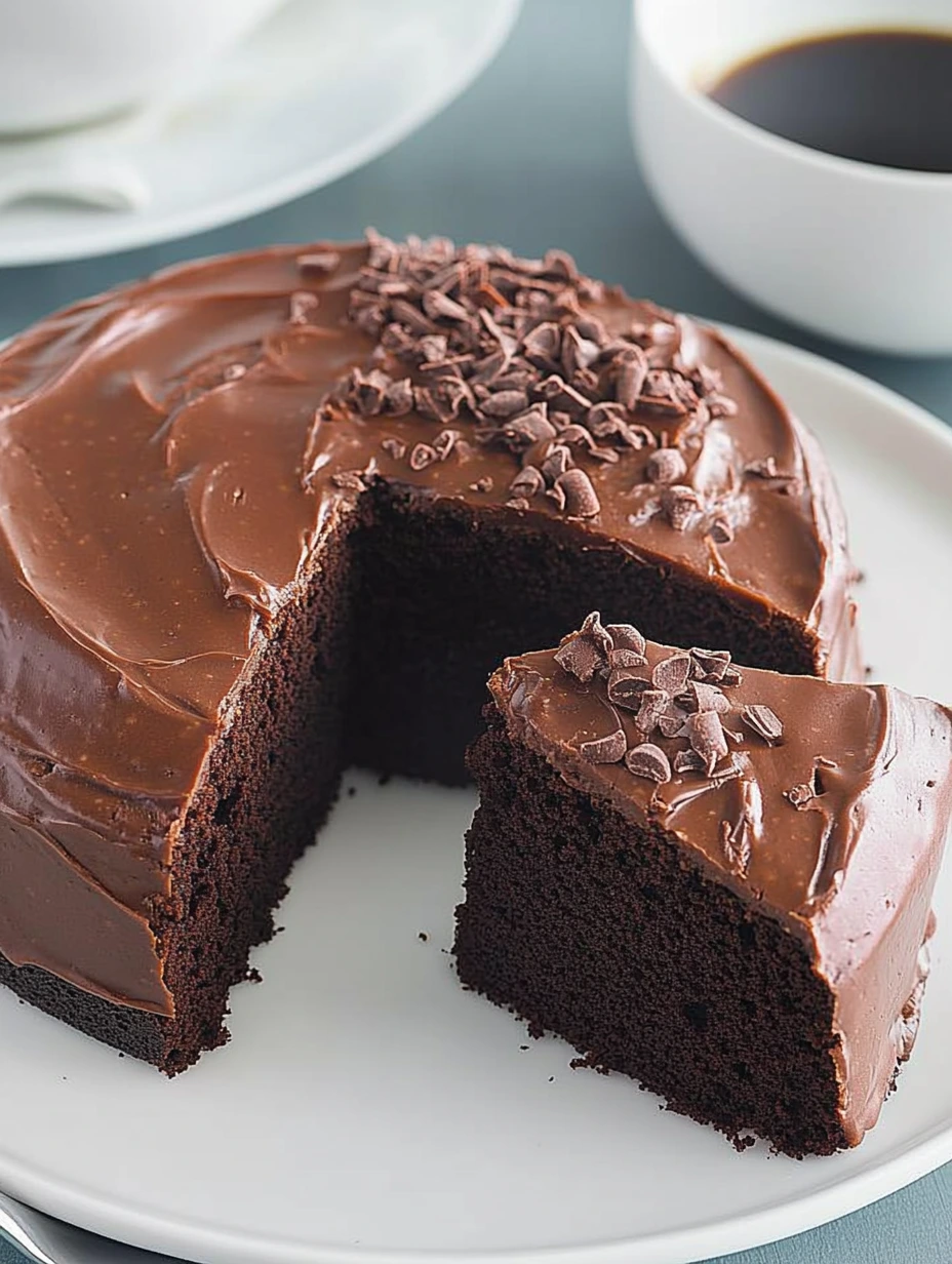 Moist chocolate cake