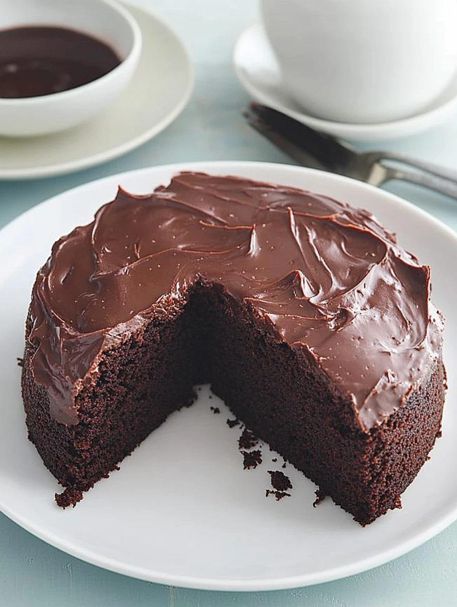 Moist chocolate cake