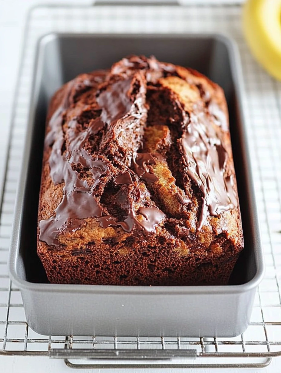 Chocolate banana bread