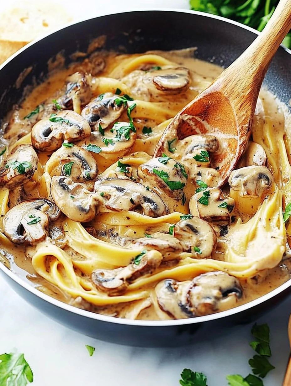 Mushroom pasta