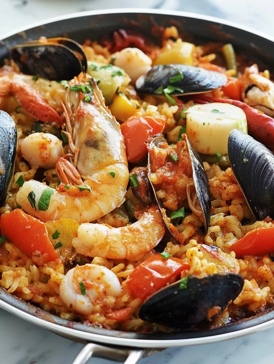Seafood rice