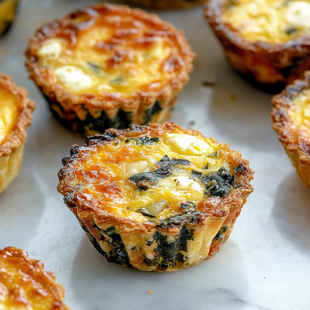 Mini quiches without crust