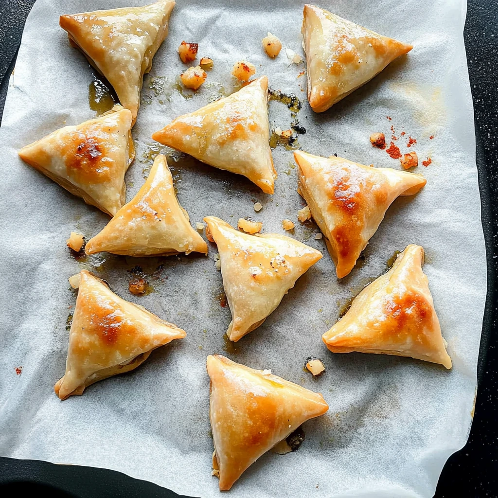 Tuna and Cream Cheese Samoussas