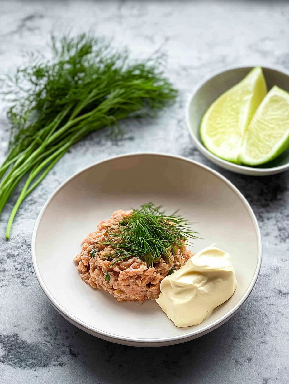Tuna and Saint-Môret triangle ingredients