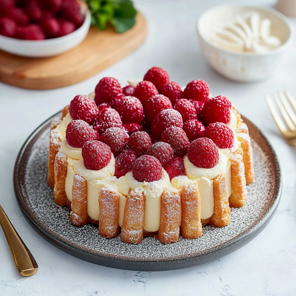 Raspberry charlotte