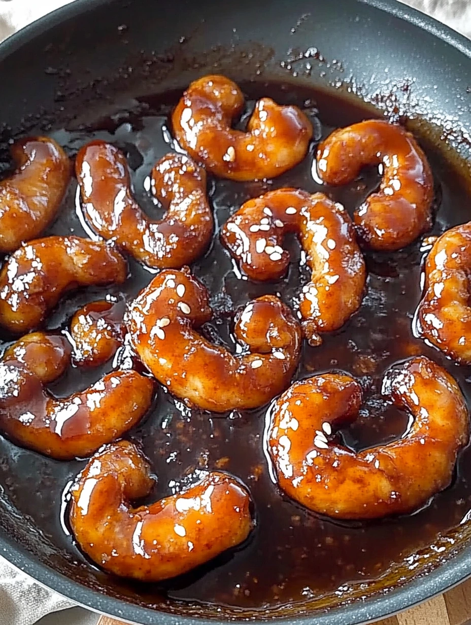 Teriyaki Shrimp Preparation