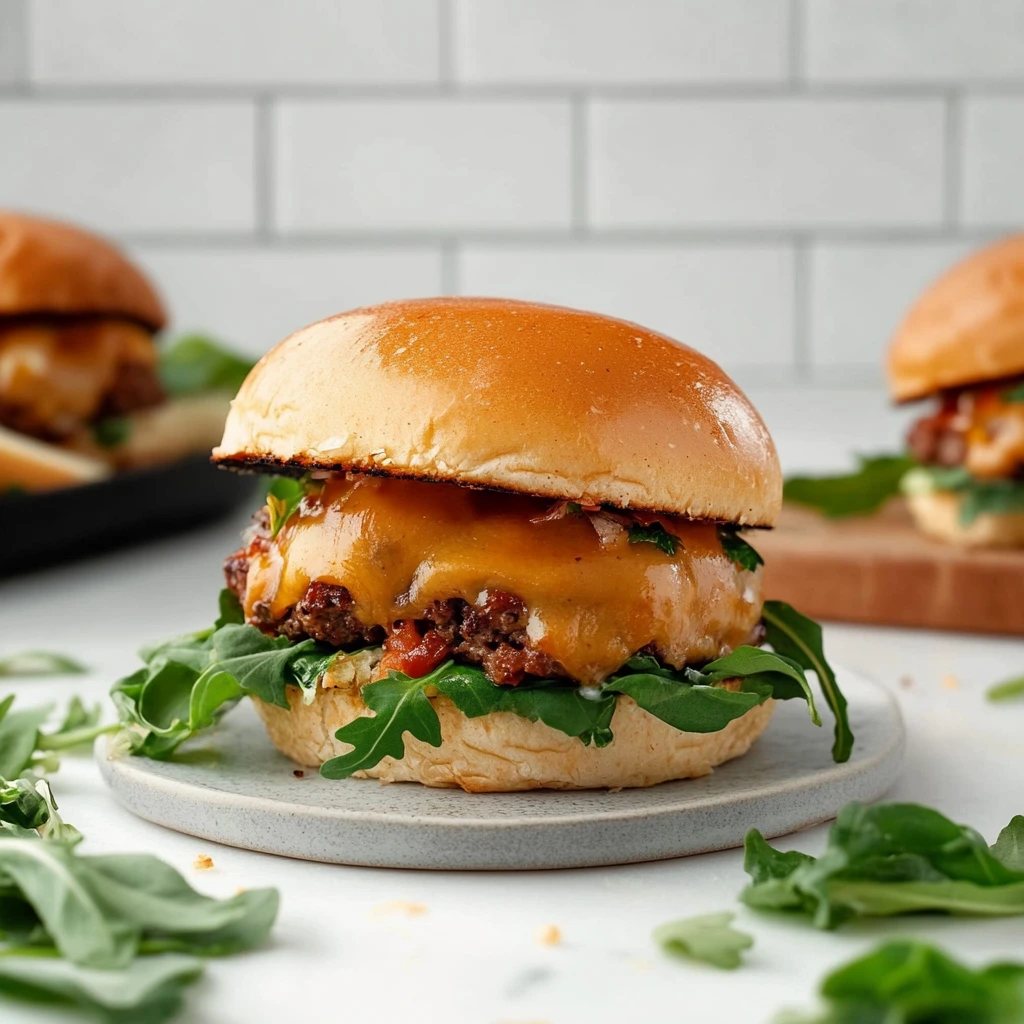 Veggie Burger with BBQ Shreds
