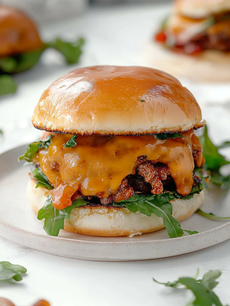 Tasty vegetarian burger