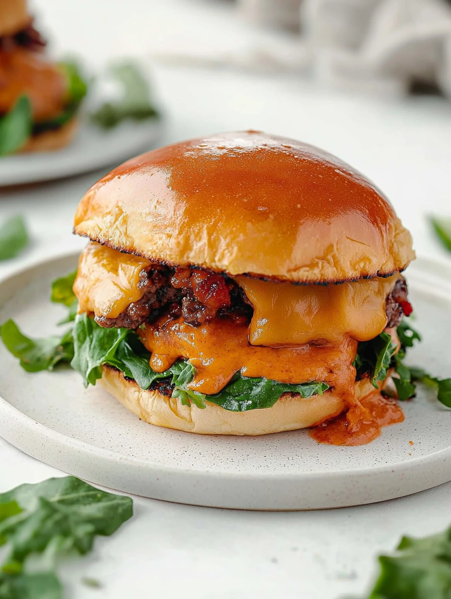 Vegetarian burger, enjoy