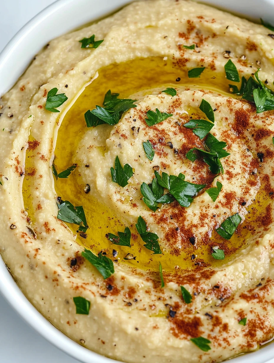 Delicious homemade hummus