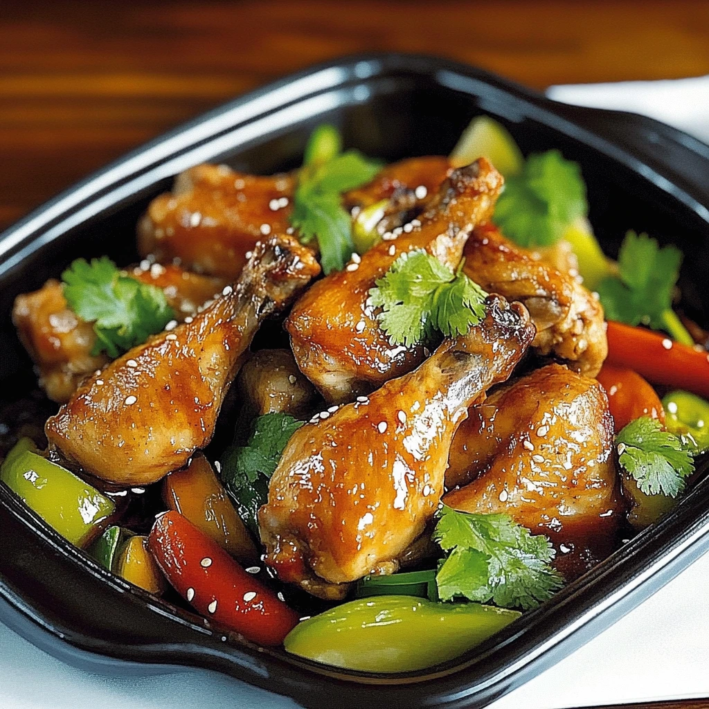 Asian chicken on a sheet pan