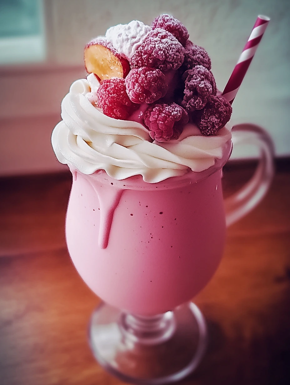 Strawberry milkshake