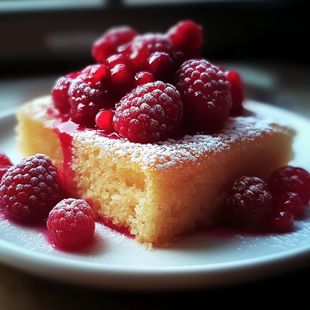 Raspberry Cake Treat