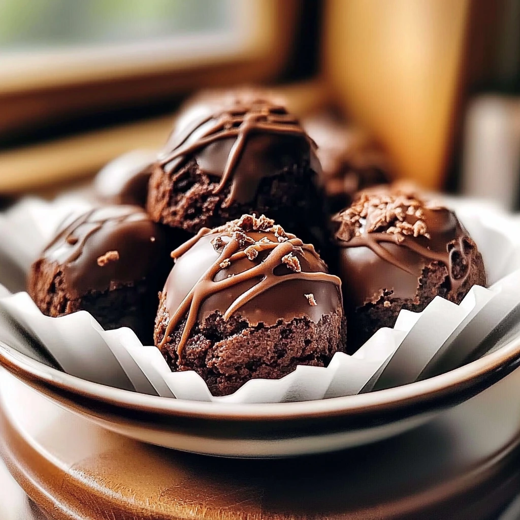 Easy Brownie Balls