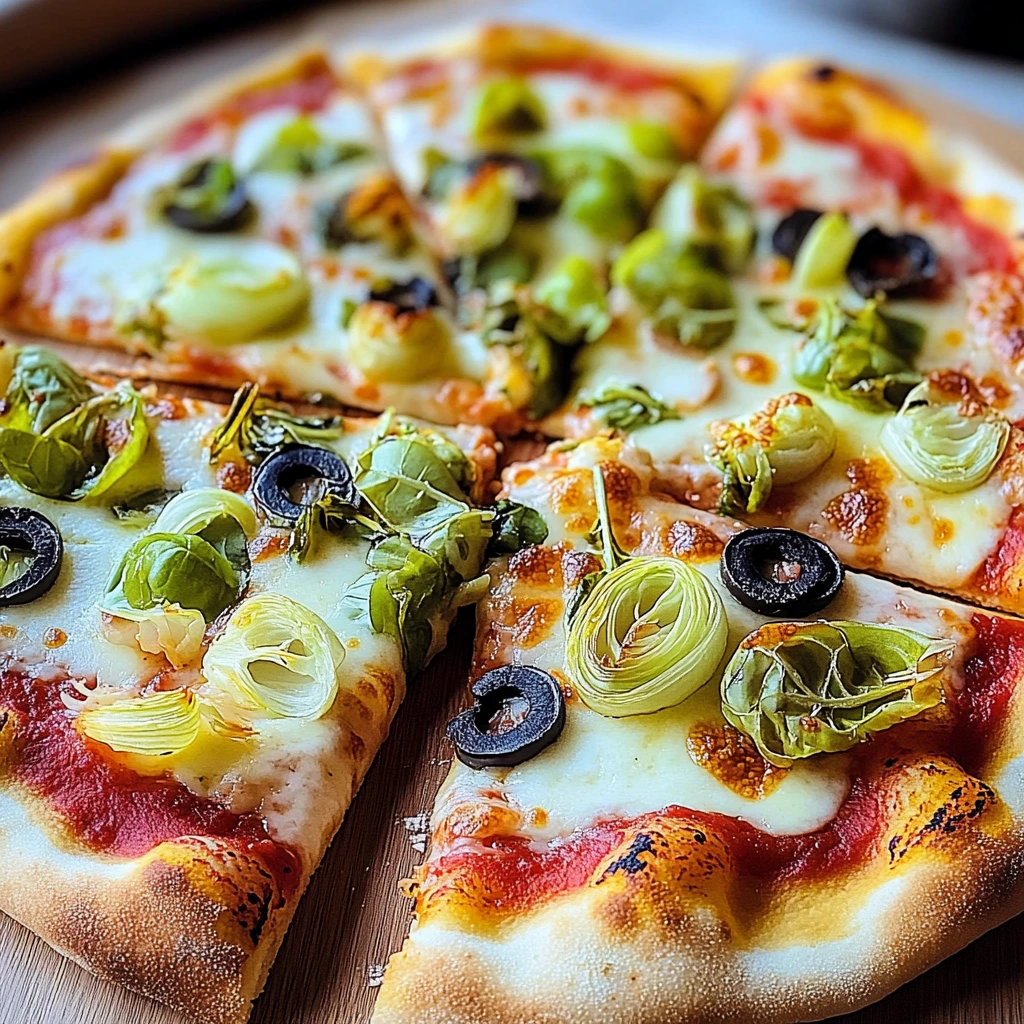 Florentine Leek Pizza