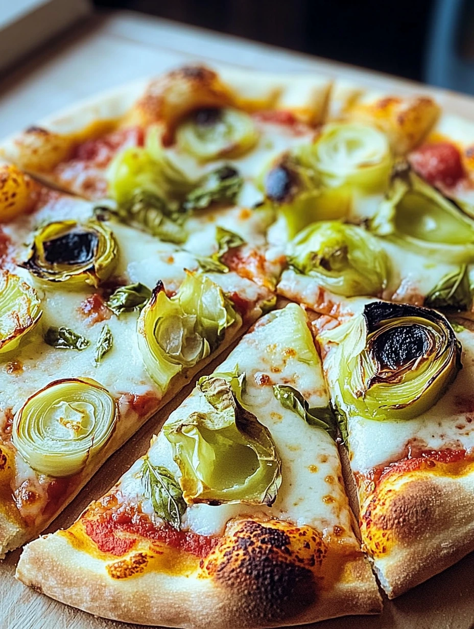 Leek Pizza