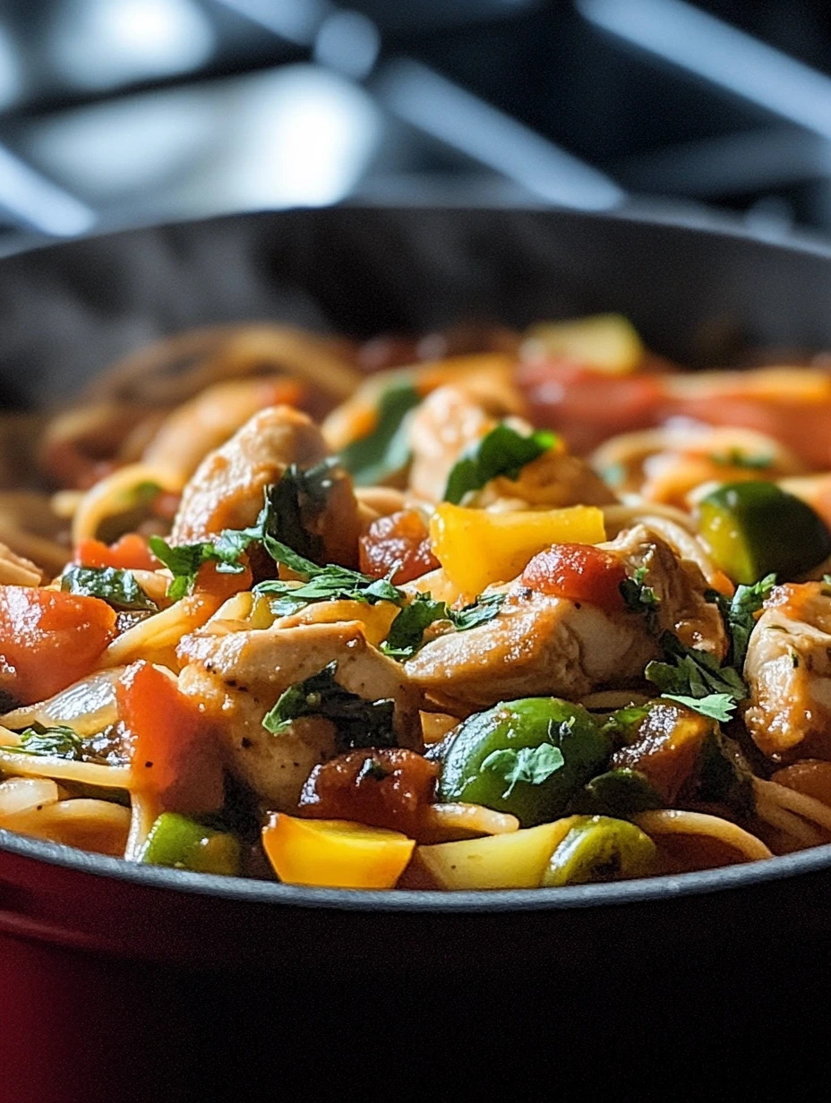 Vegetable And Chicken Spaghetti Sauce