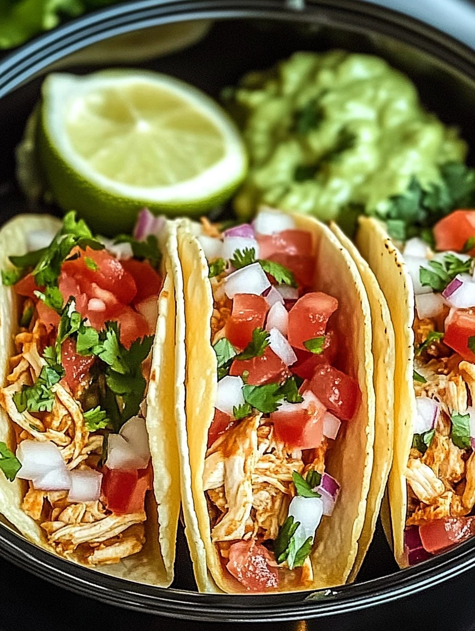 3 Chicken Tacos