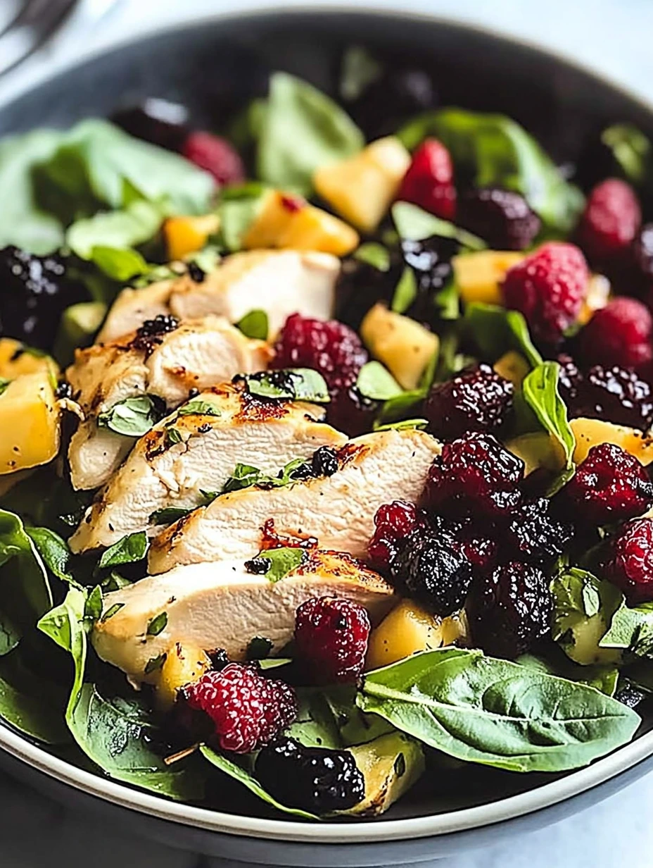 Blackberry Chicken Salad
