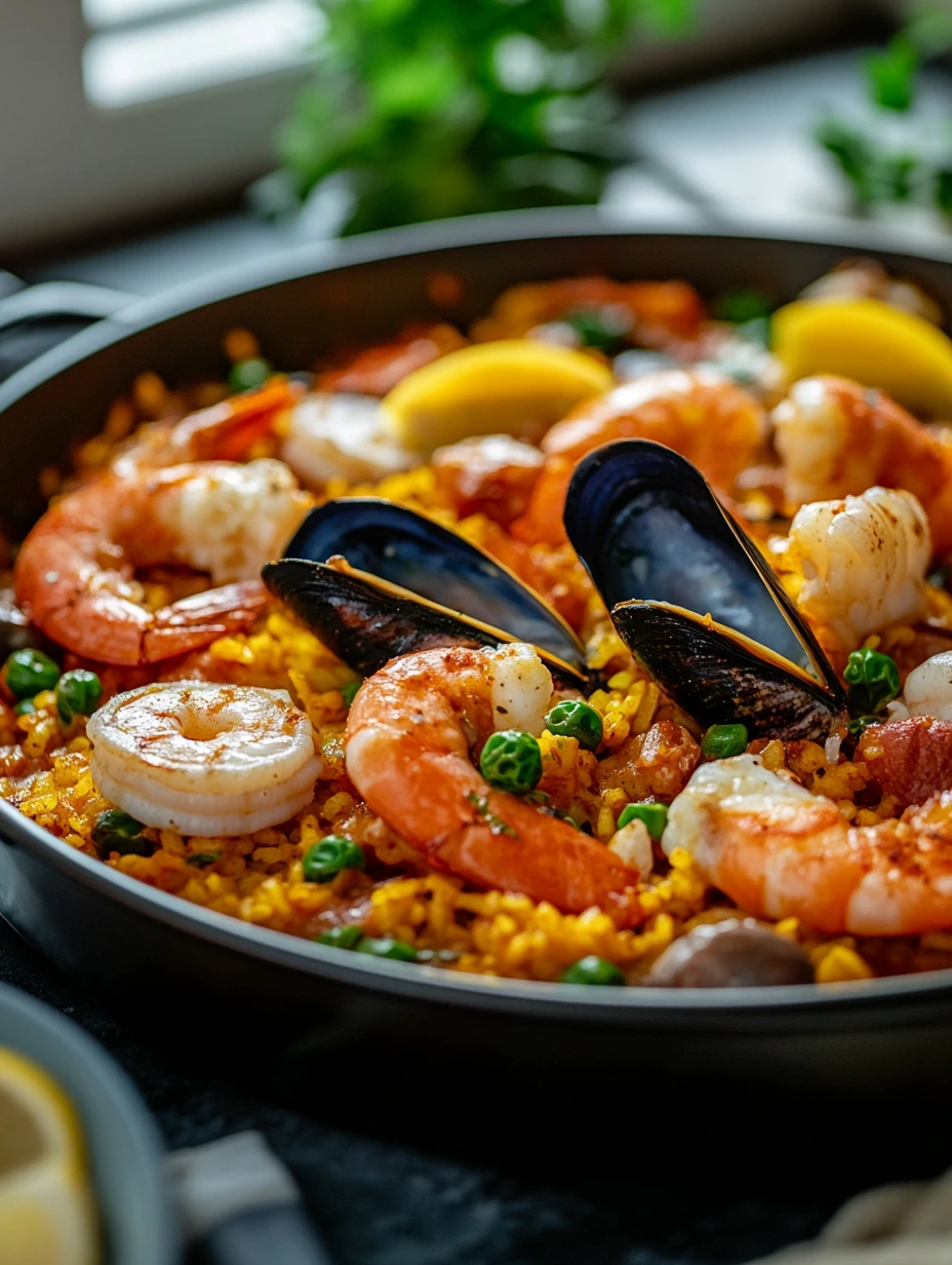 Easy Seafood Paella