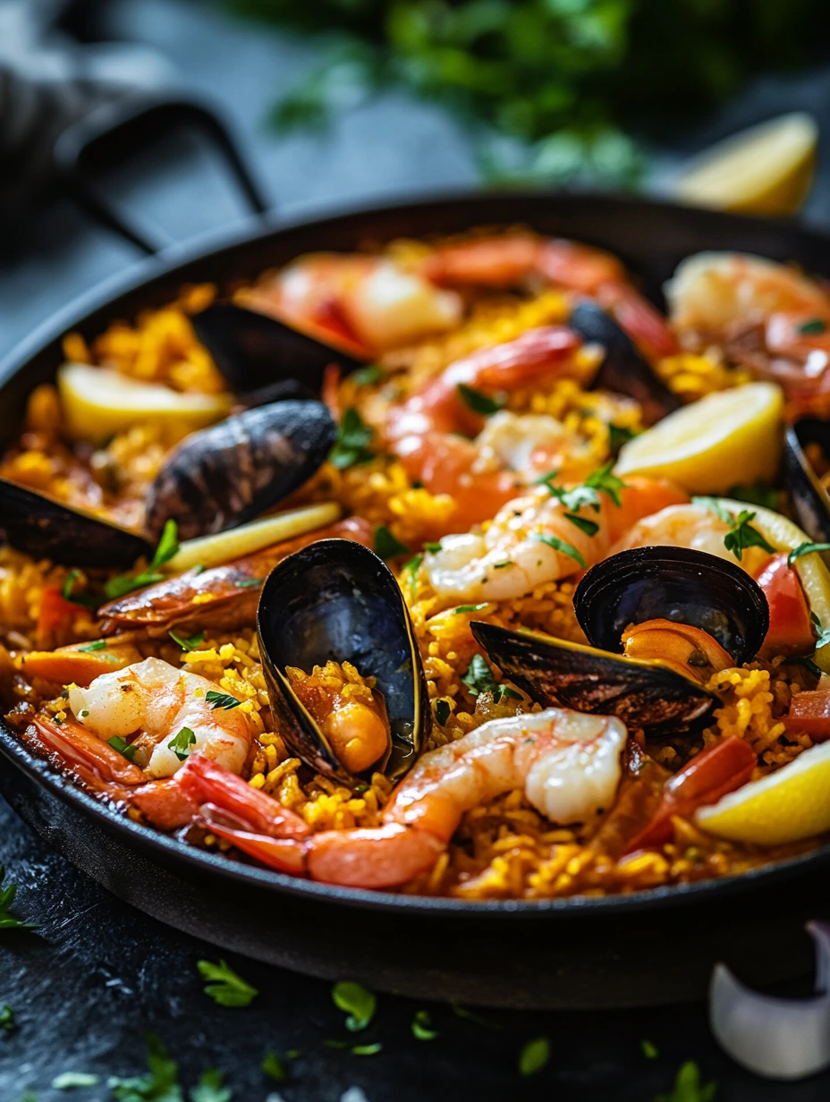 Seafood Paella