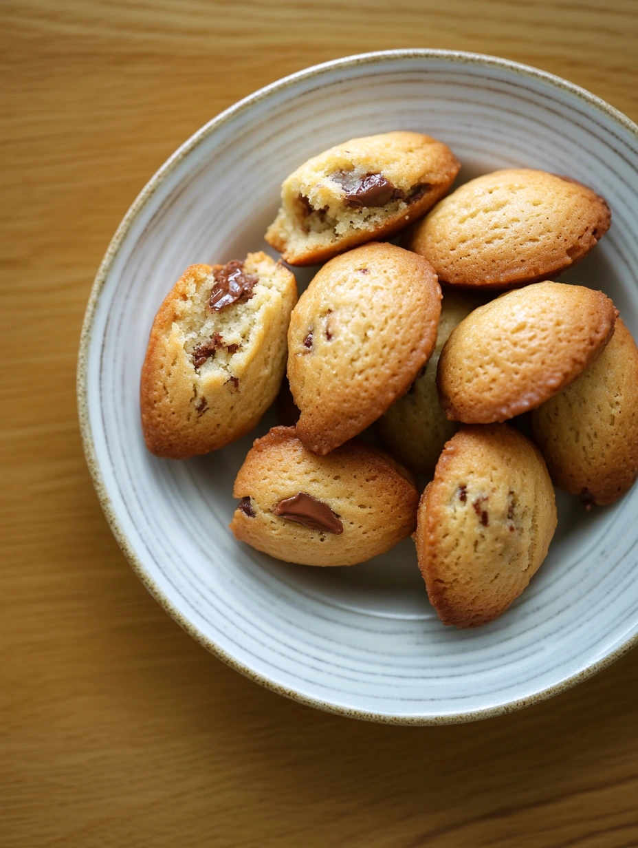 Chocolate madeleines