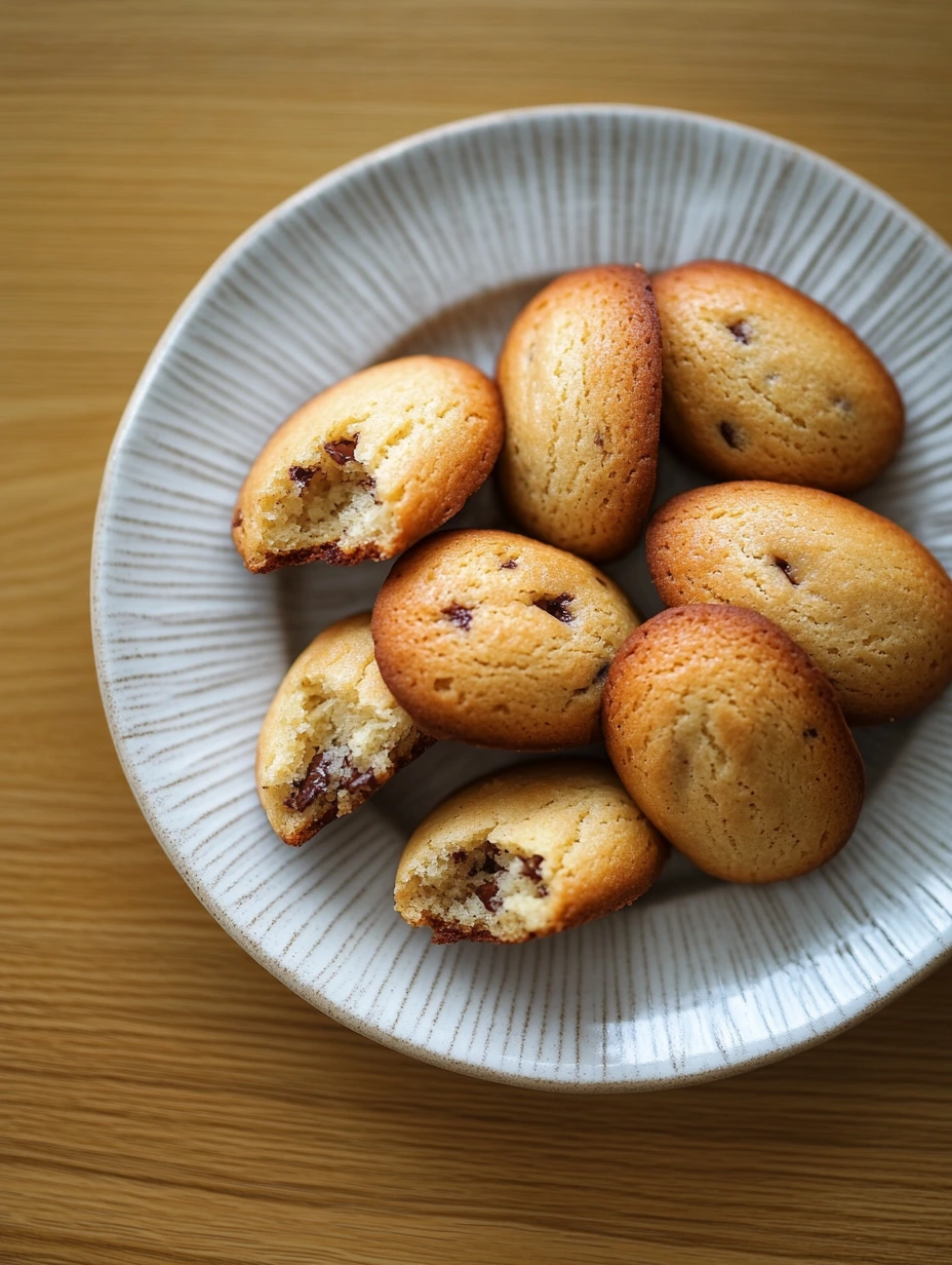 Very tasty chocolate madeleines