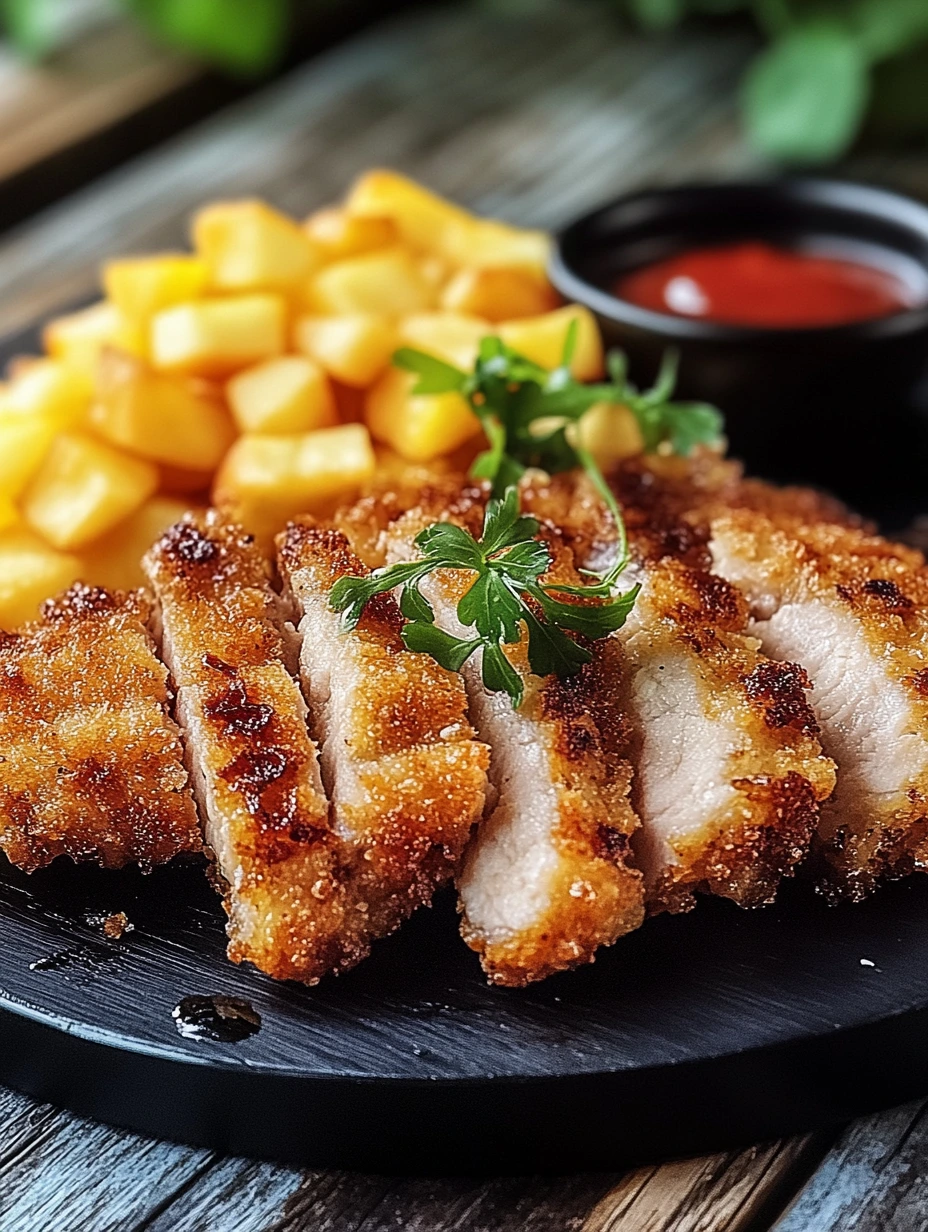 Easy breaded turkey cutlets