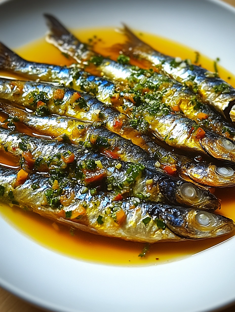 Moroccan style sardines