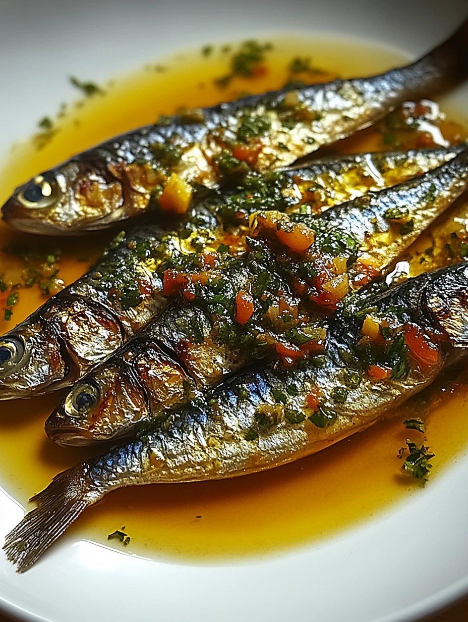 Sardines in Moroccan sauce