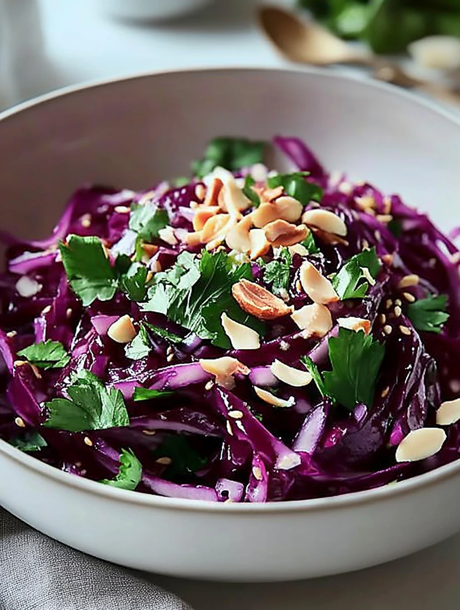 Red Cabbage Salad