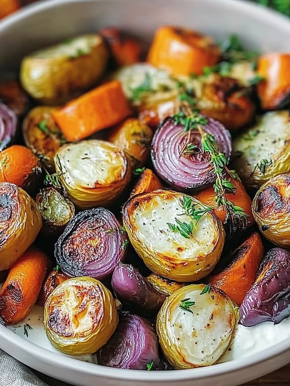 Easy to make Winter Roasted Vegetables