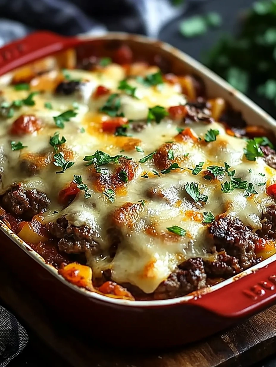 Homemade Hamburger Casserole - Family Dish