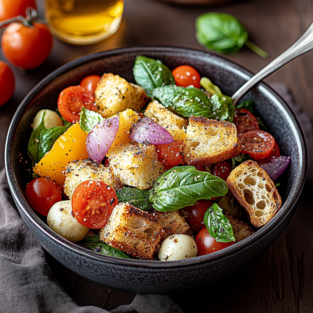 Panzanella (Italian salad)