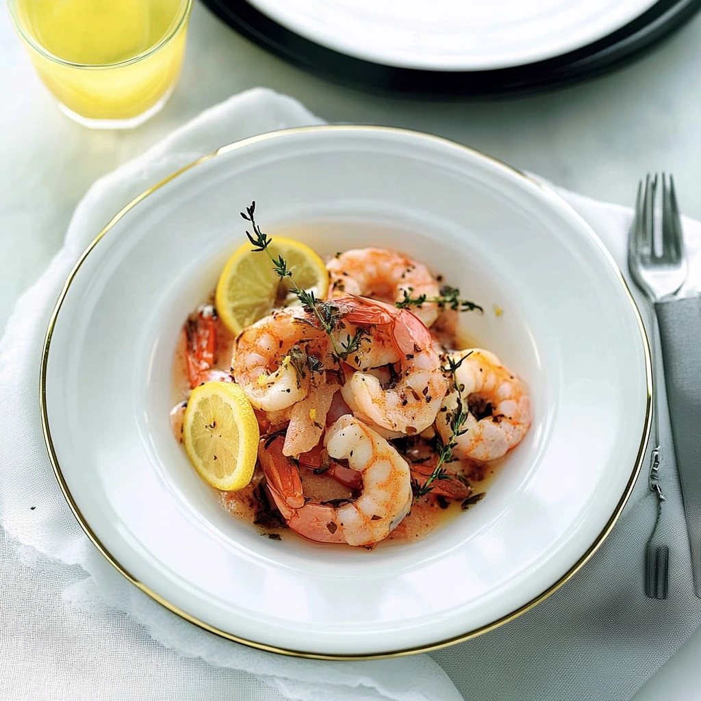 Garlic Lemon Shrimp