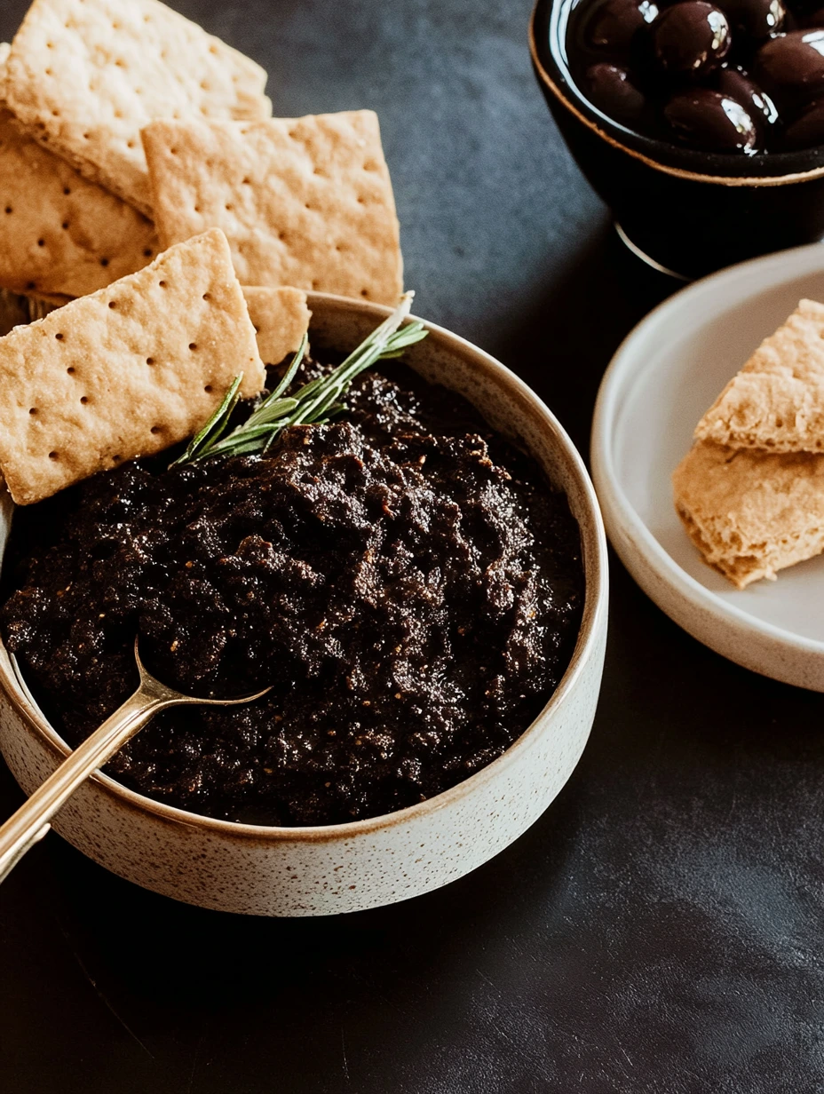Black olive spread