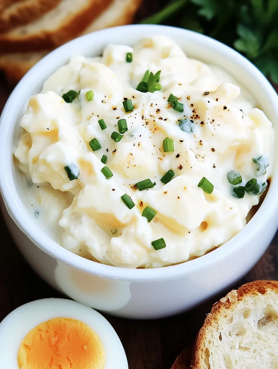 Creamy egg salad in 15 minutes – Simple & irresistible
