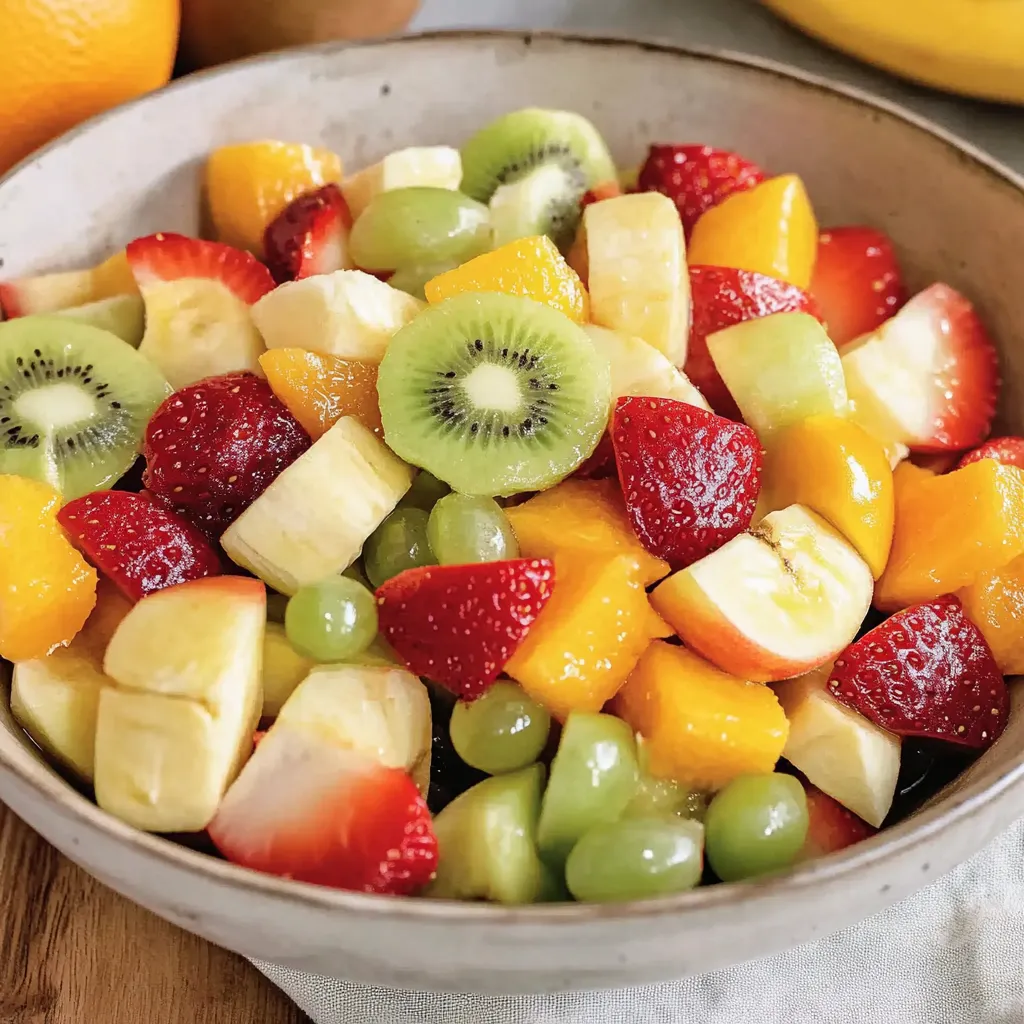 Make an easy fresh fruit salad