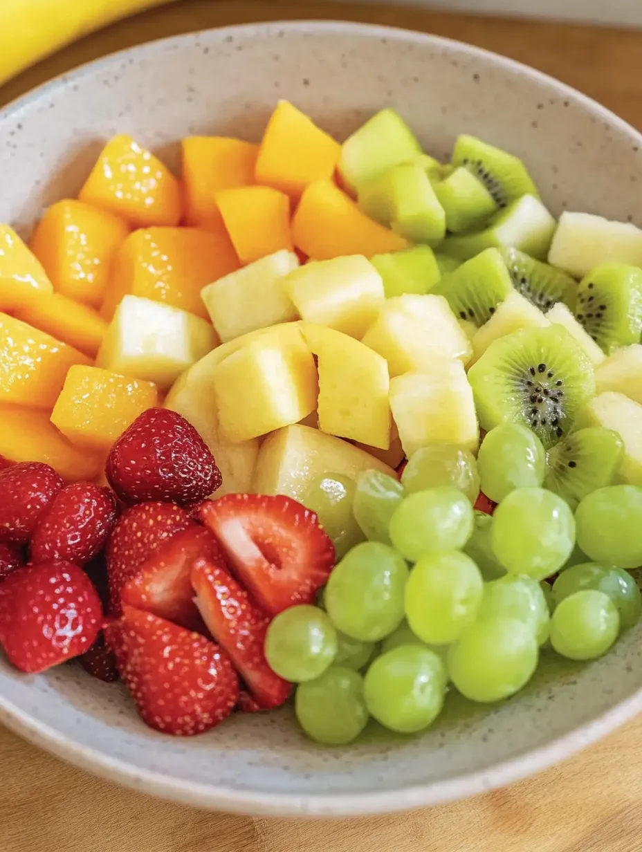 Fresh fruit salad – Quick and easy to make