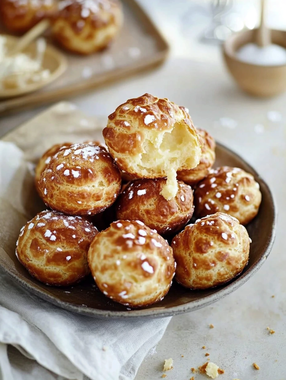 Light puffy dessert