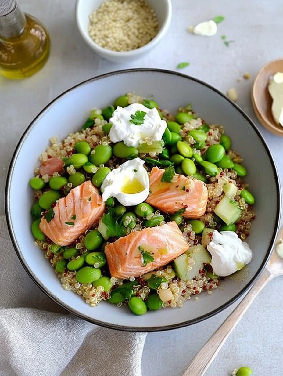 Salmon salad