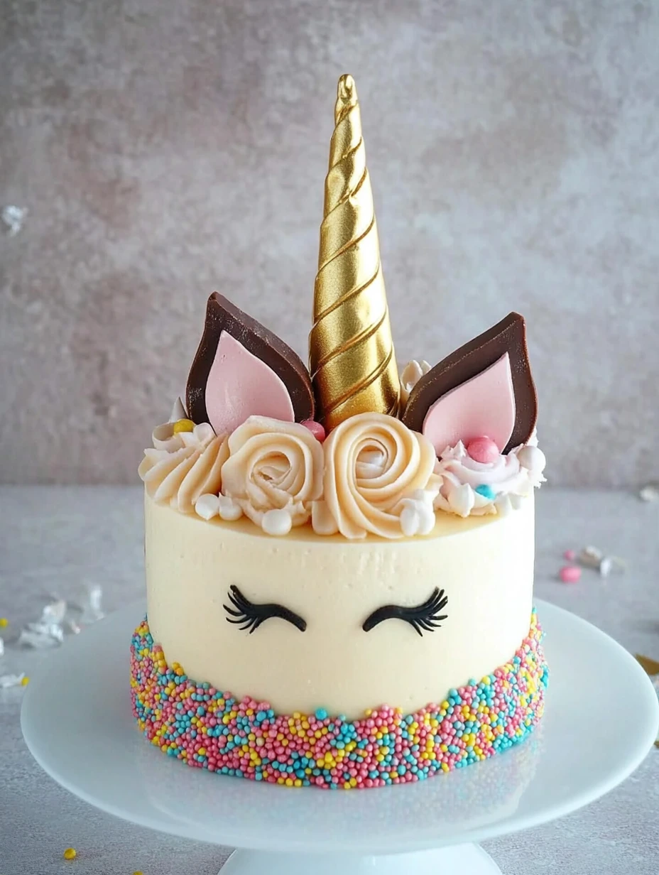 Unicorn cake, birthday cake