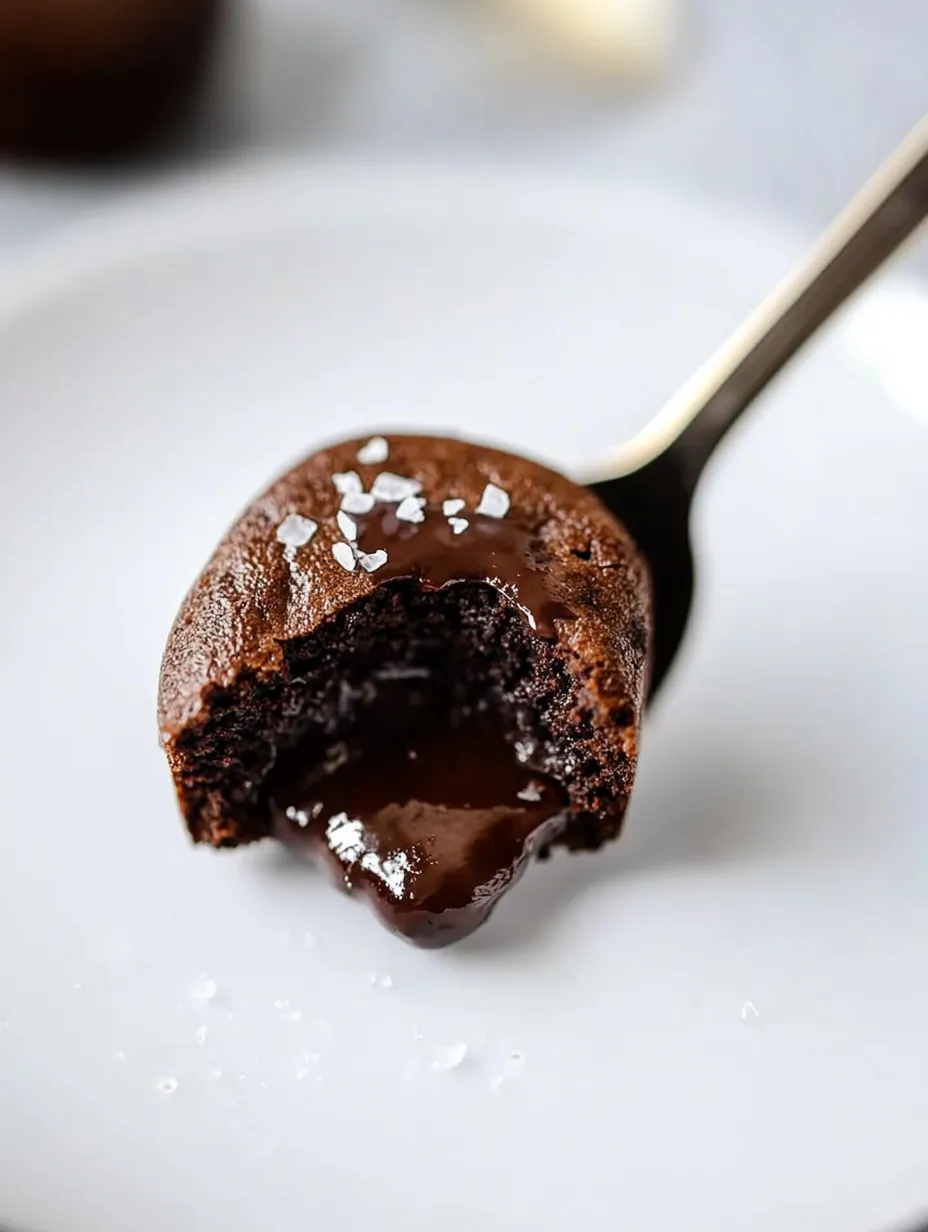 Easy chocolate lava cake