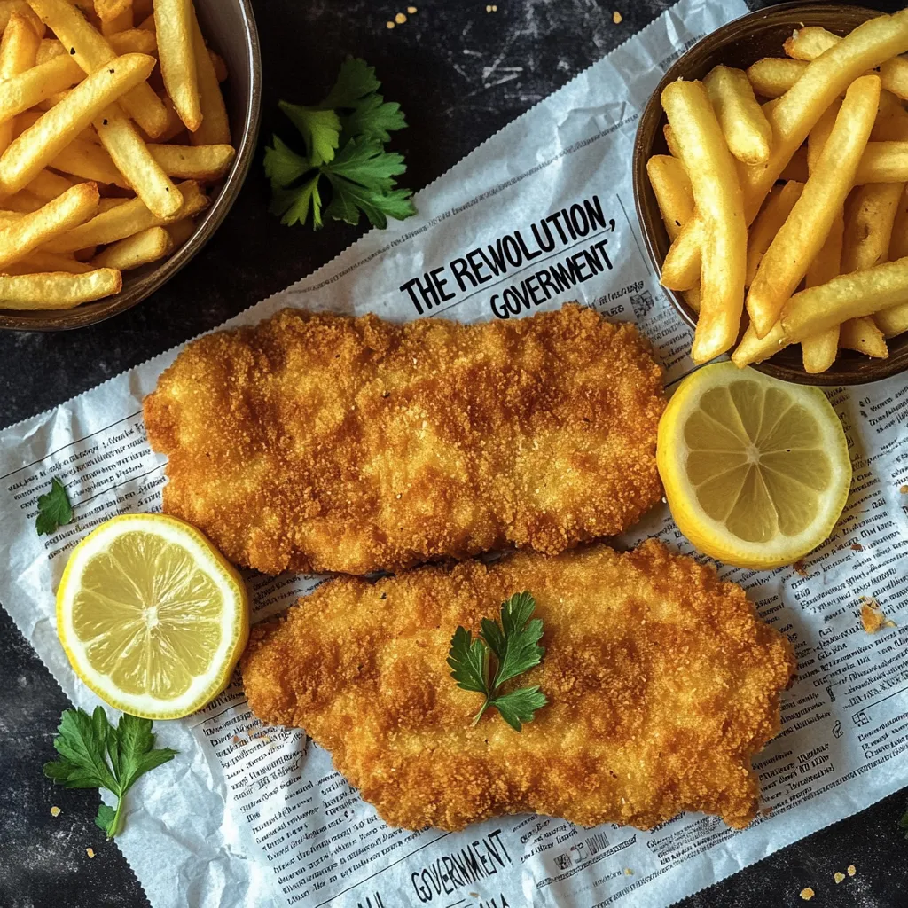 Crispy baked schnitzel (super simple to make)