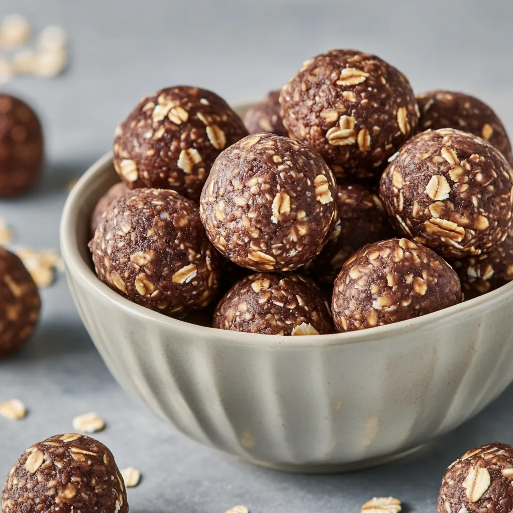 Energy bites with oats