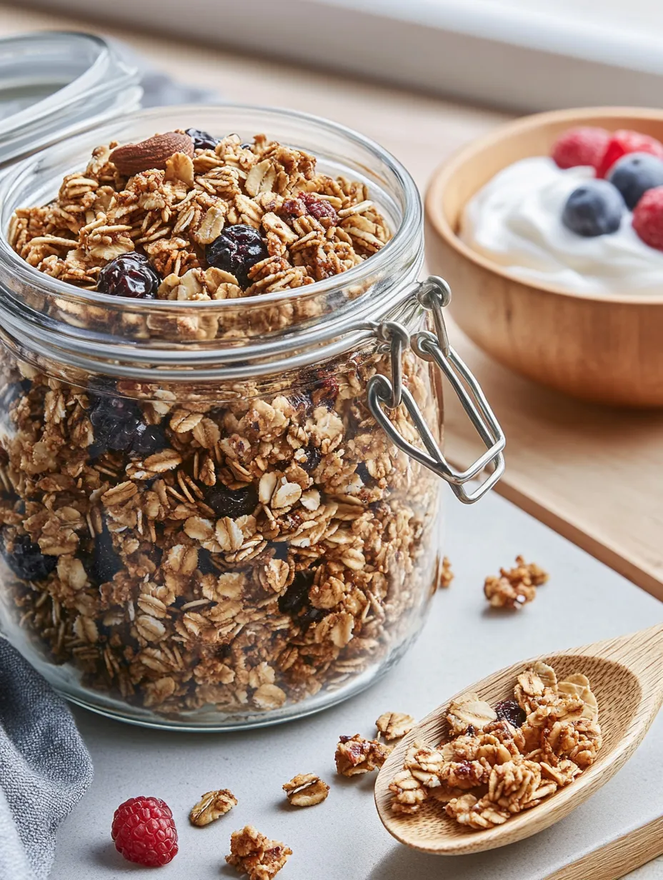 Crunchy sugar-free muesli – Natural & Homemade
