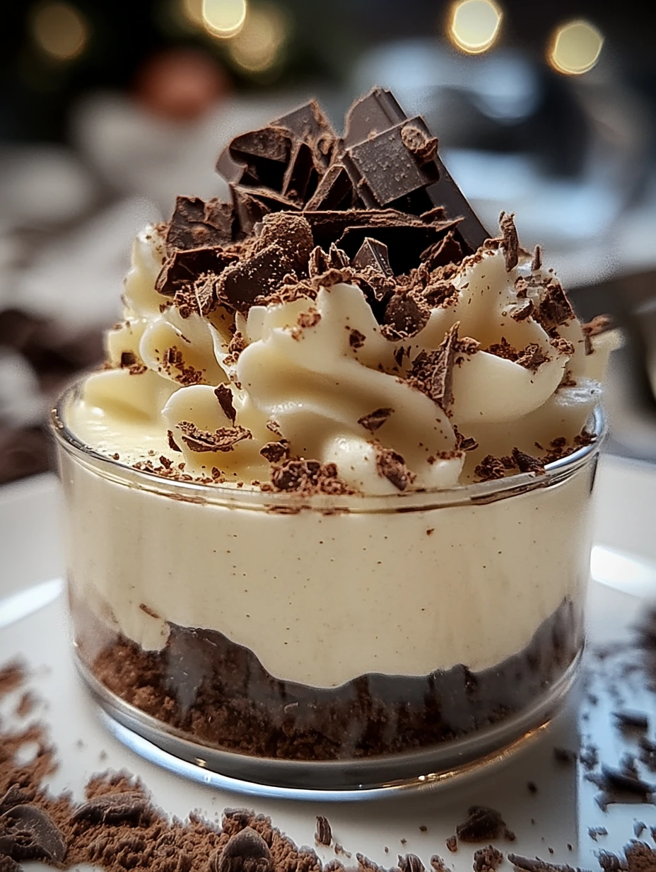 White Chocolate with Speculoos, family dessert