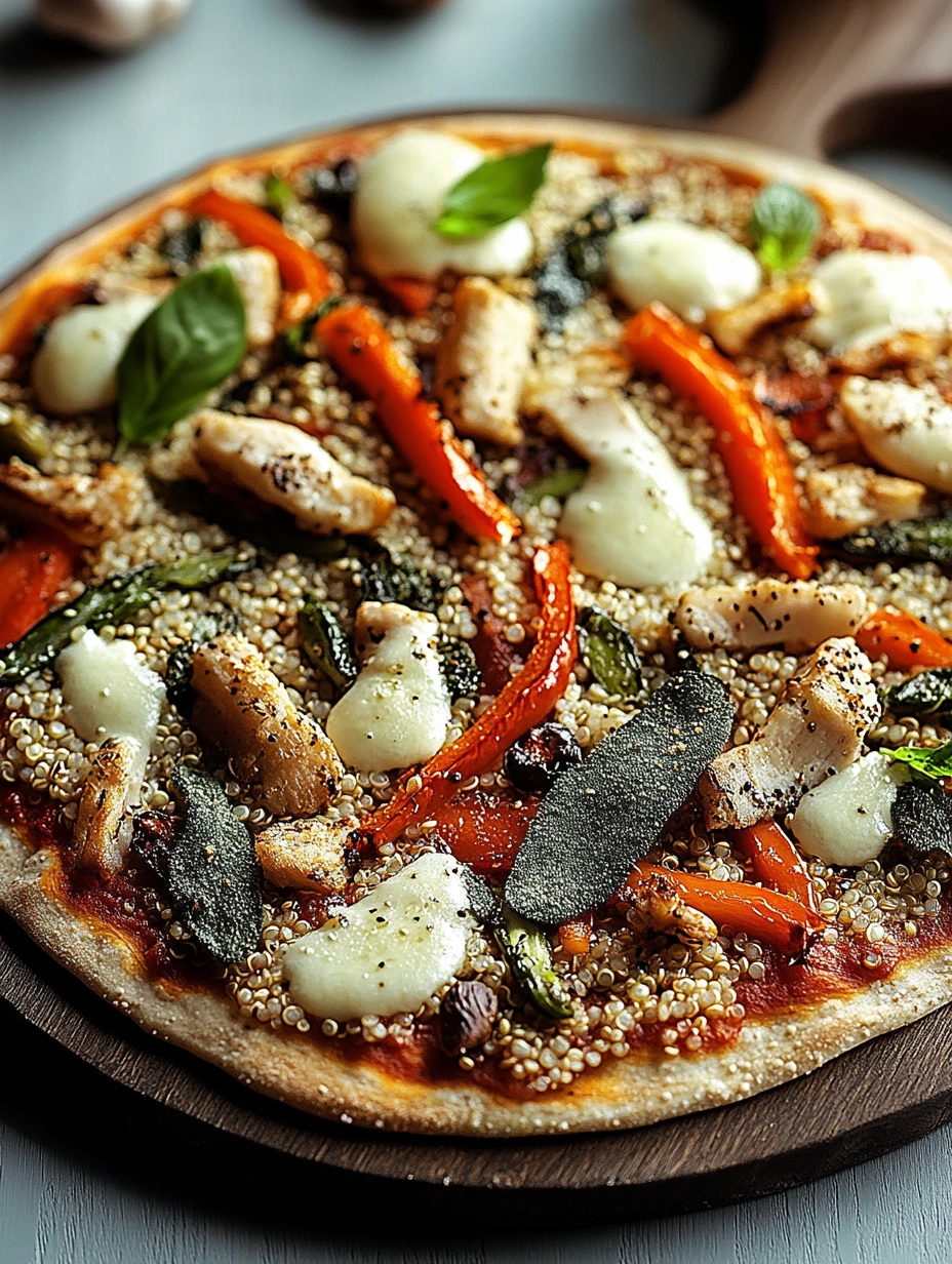Quinoa Veggie Pizza